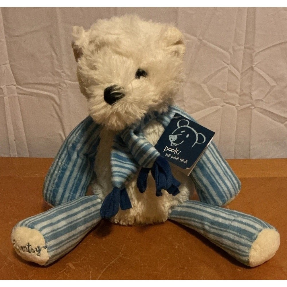 Scentsy Buddy Pooki the Polar Bear (2010 Retired) Stuffed Plush, No  Scent Pack
